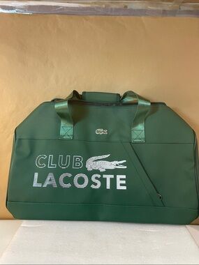 Lacoste Green Club Duffel Bag
